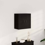 vidaXL Dulap de perete, stejar negru, 60x31x60 cm, lemn stratificat