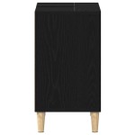 vidaXL Dulap chiuvetă, stejar negru, 80x33x60 cm, lemn stratificat vidaXL Dulap chiuvetă, stejar negru, 80x33x60 cm, lemn stratificat