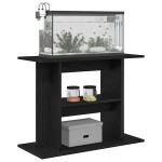 vidaXL Suport acvariu Stejar negru 80x35x60 cm Lemn prelucrat vidaXL Suport acvariu Stejar negru 80x35x60 cm Lemn prelucrat