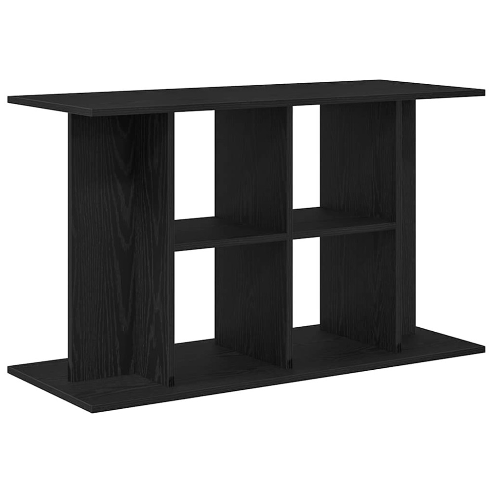 vidaXL Suport acvariu Stejar negru 100x40x60 cm Lemn prelucrat