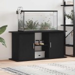 vidaXL Suport acvariu Stejar negru 121x41x58 cm Lemn prelucrat vidaXL Suport acvariu Stejar negru 121x41x58 cm Lemn prelucrat