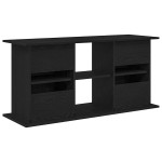 vidaXL Suport acvariu Stejar negru 121x41x58 cm Lemn prelucrat vidaXL Suport acvariu Stejar negru 121x41x58 cm Lemn prelucrat