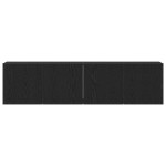 vidaXL Mobilier TV 2 buc., stejar negru, 160x30x41 cm, lemn stratificat