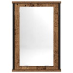 vidaXL Dulap cu oglindă de baie lemn vechi 42x12x60 cm lemn prelucrat vidaXL Dulap cu oglindă de baie lemn vechi 42x12x60 cm lemn prelucrat
