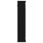 vidaXL Dulap cu oglindă pentru baie stejar negru lemn prelucrat vidaXL Dulap cu oglindă pentru baie stejar negru lemn prelucrat