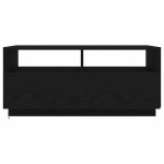 vidaXL Masuta de cafea cu lumini LED Stejar negru 90x49x40 cm vidaXL Masuta de cafea cu lumini LED Stejar negru 90x49x40 cm