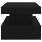 vidaXL Masuta de cafea cu lumini LED Stejar negru 90x50x40 cm vidaXL Masuta de cafea cu lumini LED Stejar negru 90x50x40 cm