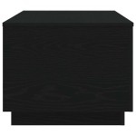vidaXL Masuta de cafea cu lumini LED Stejar negru 90x50x40 cm vidaXL Masuta de cafea cu lumini LED Stejar negru 90x50x40 cm