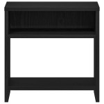 vidaXL Noptiera stejar negru 40x30x40 cm lemn prelucrat