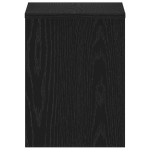 vidaXL Noptiera stejar negru 40x30x40 cm lemn prelucrat