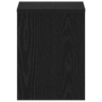 vidaXL Noptiere 2 buc stejar negru 40x30x40 cm lemn de stratificat