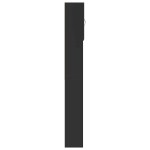 vidaXL Dulap pentru mașină de spălat negru 64x24x190 cm lemn prelucrat