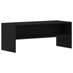 vidaXL Dulap TV Stejar Negru 100x40x40 cm Lemn prelucrat