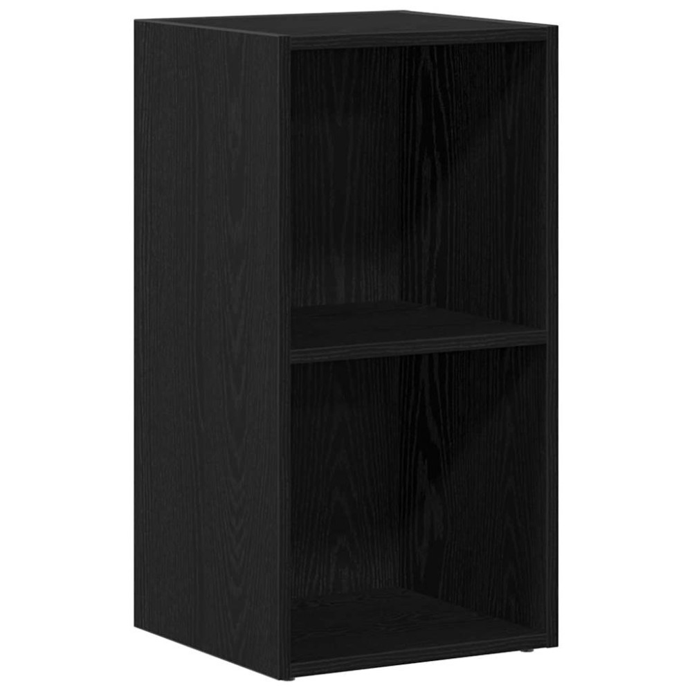 vidaXL Cutie de depozitare LP Stejar negru 71x34x36 cm Lemn prelucrat