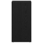 vidaXL Cutie de depozitare LP Stejar negru 71x34x36 cm Lemn prelucrat