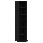 vidaXL Dulap CD-uri Stejar negru 21x20x88 cm Lemn prelucrat vidaXL Dulap CD-uri Stejar negru 21x20x88 cm Lemn prelucrat