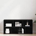vidaXL Bibliotecă, stejar negru, 50x25x104 cm, lemn prelucrat vidaXL Bibliotecă, stejar negru, 50x25x104 cm, lemn prelucrat