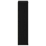 vidaXL Bibliotecă, stejar negru, 50x25x104 cm, lemn prelucrat vidaXL Bibliotecă, stejar negru, 50x25x104 cm, lemn prelucrat