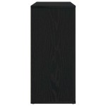 vidaXL Bufetă Stejar negru 91x29,5x65 cm Lemn prelucrat vidaXL Bufetă Stejar negru 91x29,5x65 cm Lemn prelucrat