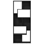 vidaXL Bibliotecă, stejar negru, 67x24x161 cm, lemn prelucrat vidaXL Bibliotecă, stejar negru, 67x24x161 cm, lemn prelucrat