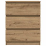 vidaXL Servantă, stejar artizanal, 60x35x76 cm, lemn prelucrat