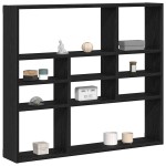 vidaXL Raft de perete, stejar negru, 90x16x78 cm, lemn prelucrat vidaXL Raft de perete, stejar negru, 90x16x78 cm, lemn prelucrat