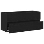 vidaXL Dulap pentru chiuvetă Stejar negru 100x38,5x45cm Lemn prelucrat vidaXL Dulap pentru chiuvetă Stejar negru 100x38,5x45cm Lemn prelucrat