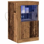 vidaXL Dulap lateral 2 pcs Lemn vechi 41 x 37 x 67 cm Lemn compozit vidaXL Dulap lateral 2 pcs Lemn vechi 41 x 37 x 67 cm Lemn compozit