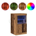 vidaXL Dulap lateral 2 pcs Lemn vechi 41 x 37 x 67 cm Lemn compozit vidaXL Dulap lateral 2 pcs Lemn vechi 41 x 37 x 67 cm Lemn compozit
