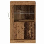 vidaXL Dulap lateral 2 pcs Lemn vechi 41 x 37 x 67 cm Lemn compozit vidaXL Dulap lateral 2 pcs Lemn vechi 41 x 37 x 67 cm Lemn compozit