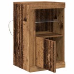 vidaXL Dulap lateral 2 pcs Lemn vechi 41 x 37 x 67 cm Lemn compozit vidaXL Dulap lateral 2 pcs Lemn vechi 41 x 37 x 67 cm Lemn compozit