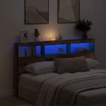 vidaXL Dulap pentru tăblie cu LED Lemn vechi 180x17x102 cm vidaXL Dulap pentru tăblie cu LED Lemn vechi 180x17x102 cm