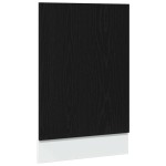vidaXL Panou mașină spălat vase “Lyon”, stejar negru, 45x1,5x67 cm