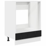 vidaXL Dulap suspendat Riga Stejar Negru 60 x 46 x 81,5 cm