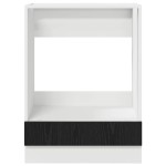 vidaXL Dulap suspendat Riga Stejar Negru 60 x 46 x 81,5 cm