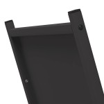 vidaXL Suport pentru lemne de foc negru Oțel laminat la rece vidaXL Suport pentru lemne de foc negru Oțel laminat la rece