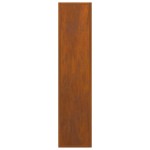 vidaXL Suport pentru lemne de foc 50x23x100 cm Oțel pentru intemperii