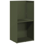 vidaXL Suport pentru lemne de foc Verde măsline Oțel laminat la rece vidaXL Suport pentru lemne de foc Verde măsline Oțel laminat la rece