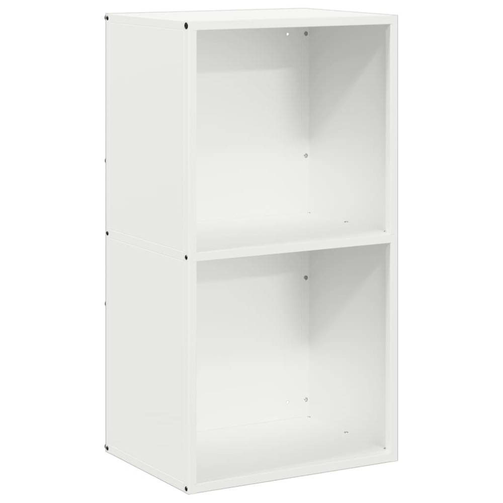 vidaXL Suport pentru lemne de foc alb 40x30x75 cm Oțel laminat la rece