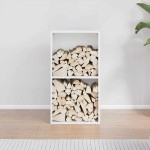 vidaXL Suport pentru lemne de foc alb 40x30x75 cm Oțel laminat la rece vidaXL Suport pentru lemne de foc alb 40x30x75 cm Oțel laminat la rece