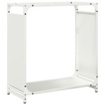 vidaXL Suport pentru lemne de foc alb 60x28x65 cm Oțel laminat la rece vidaXL Suport pentru lemne de foc alb 60x28x65 cm Oțel laminat la rece