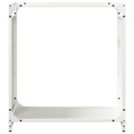 vidaXL Suport pentru lemne de foc alb 60x28x65 cm Oțel laminat la rece vidaXL Suport pentru lemne de foc alb 60x28x65 cm Oțel laminat la rece