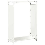 vidaXL Suport pentru lemne de foc alb 60x28x90 cm Oțel laminat la rece vidaXL Suport pentru lemne de foc alb 60x28x90 cm Oțel laminat la rece