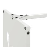 vidaXL Suport pentru lemne de foc alb 40x30x80 cm Oțel laminat la rece vidaXL Suport pentru lemne de foc alb 40x30x80 cm Oțel laminat la rece