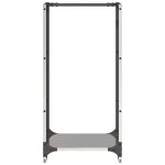 vidaXL Suport pentru lemne de foc 40x30x80 cm oțel inoxidabil