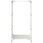 vidaXL Suport pentru lemne de foc alb 40x30x80 cm Oțel laminat la rece vidaXL Suport pentru lemne de foc alb 40x30x80 cm Oțel laminat la rece
