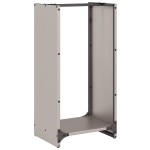 vidaXL Suport pentru lemne de foc 40x30x80 cm Oțel pentru intemperii vidaXL Suport pentru lemne de foc 40x30x80 cm Oțel pentru intemperii