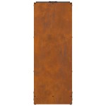 vidaXL Suport pentru lemne de foc 40x30x80 cm Oțel pentru intemperii vidaXL Suport pentru lemne de foc 40x30x80 cm Oțel pentru intemperii