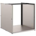 vidaXL Suport pentru lemne de foc 40x40x40 cm Oțel pentru intemperii vidaXL Suport pentru lemne de foc 40x40x40 cm Oțel pentru intemperii