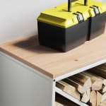 vidaXL Suport pentru lemne de foc cu blat lemn alb 100,5x35,5x40 cm vidaXL Suport pentru lemne de foc cu blat lemn alb 100,5x35,5x40 cm